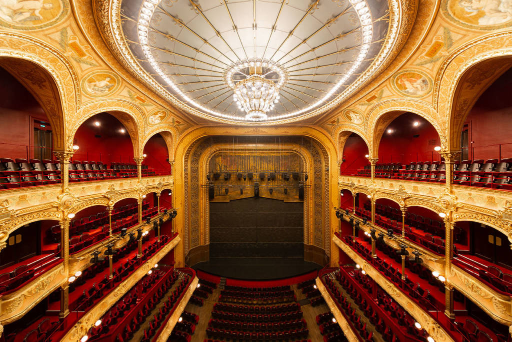 La salle du Théâtre du Châtelet